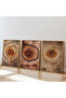 3 Piece Wooden Framed Living Room Hall Kitchen Table Set Set3535 - 2