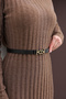 Trend 2cm Trend Buckle Women's Pants Belt, Dress Belt, Coat Belt - 2