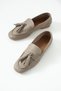 Genuine Leather Ribbon Ballerinas - 3