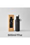 - Recycled Stainless Steel Go Water Bottle - Eco-Friendly & Reusable Bottle - Obsidian - 5