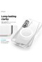 Magnetic Hybrid for Galaxy S26 [MagSafe Compatible] with Dual-Material Protection -Transparent - 5