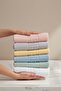 Minty Greek 6-Piece 100% Cotton Towel Set 50X90 cm - 2