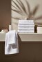 White Greek 6-Piece 100% Cotton Towel Set 50X90 cm - 5