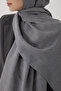 60% Floss 40% Cotton Logo Shawl_Metallic_Blue - 3