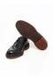 Black Lace-Up Genuine Leather Men's Shoes - 3