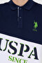 Men's Navy Blue Polo Neck T-Shirt 50249192-Vr033 - 6