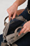 Delavavia Mink Women's Multi-Compartment Waterproof Crinkle Daily Crossbody and Shoulder Bag - 5