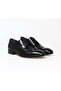 Black Color Lace-Up Genuine Leather Men's Shoes