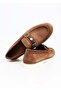 Tututun Laceless Genuine Leather Suede Men's Shoes - 2