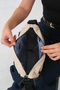 Ophelia Rosetti Beige Women's Multi-Compartment Waterproof Crinkle Daily Crossbody Bag - 3