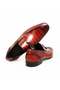 Tan Color Laceless Genuine Leather Men's Shoes - 2