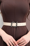 Special Design Buckle Women's Trouser Belt, Dress Belt, Coat Belt - 3