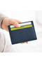 Genuine Leather Unisex Card Holder – Slim Design, Minimal Wallet with Coin Compartment, Daily Use - 4
