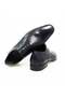 Dark Blue Color Lace-Up Genuine Leather Men's Shoes - 2