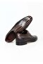 Brown Lace-Up Genuine Leather Men's Shoes - 2