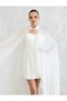 New Generation White Chiffon Cape Wedding Dress-Wedding Gown-Wedding Attire-Wedding Dress - 6