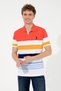 Men's Red Polo Collar T-Shirt 50247785-Vr213