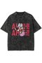 Courage the Cowardly Dog Anime Printed Unisex Oversize Washable T-Shirt