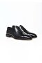Black Color Lace-Up Genuine Leather Men's Shoes