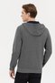 Men's Anthracite Melange Knitted Cardigan 50260924-Vr081 - 5