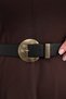 Antique Plated Suit Buckle Women's Pants Belt, Dress Belt, Coat Belt