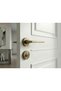 Solegrace Antique 5 Pieces Room 2 Pieces Wc Round Rosette Door Handle Set - 5