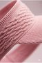 Premium Pink Knitted Knitwear Visor Hat Flexible Structure Breathable Sports Tennis Sunshade - 4