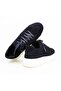 Dark Blue Lace-Up Genuine Leather Suede Men's Shoes - 2