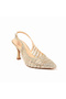 Woman / girl heels / stiletto 2164m174 nacree intrec - 2