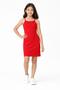 Fashionalphabet Rope Strap Young Girl Dress - 2
