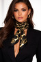 سلسلة منقوشة وشاح المرأة - 2