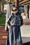New Patterned Long Hijab Swimsuit - 7