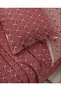 Double Bedspread Set with Jacquard Pattern, 100% Cotton, Stylish and Modern Pique Set