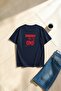 Unisex with Love Cherry Printed Design Oversize T-Shirt - 2