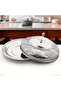 60 CM Tahani Collection Stainless Steel Koozy Tray Silver - 3