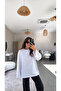 Women's Set of 2 Oversize Basic Long Sleeve T-Shirts White Black Loose Comfortable Fit - 2