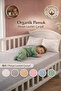 100% Combed Cotton, Elastic Baby Bed Sheet, Organic Cotton, Mother's Side, Park Crib Sheet