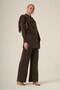 Women's Silk Kupra Set Brown 31355 - 2