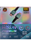 كابل HDMI من ETZIN بطول 20 متر بدقة 8K فائقة الوضوح مع تقنية ARC HDMI 2.1 - 8