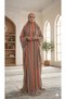 Light weight Prayer Dress / Namazi/ Libs Salah with Integrated Khimar - 3