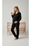 Women's Cotton Long Sleeve Maternity Pajama Set - 2