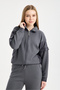 Women's Jesica Fabric Garnished Baggy Tracksuit Set Casual Sporty Stylish Jesica Fabric Tracksuit - 5