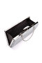 Women's Silver Wavy Evening Dress Bag - 2