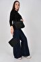 Sp1228 Women's Handbag Black - 4