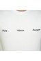 Men’s Slim Cotton Crew Neck WWS Print Tee - 4