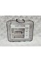 Milano Stone Wash Bearded Ultrasonic Ruffled Single Bedspread Color Mink - 3