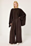 Cloaked Blouse Pants Modal Suit