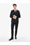 Black Extra Slim Fit Striped Double Breasted Suit 50316758-Vr046
