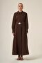 Women's Cotton Dress Brown 31350 - 6