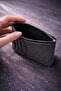 Women's Silvery Zippered Card Holder Wallet with 8 Card Holders, Mini Wallet with Money Compartment - 4